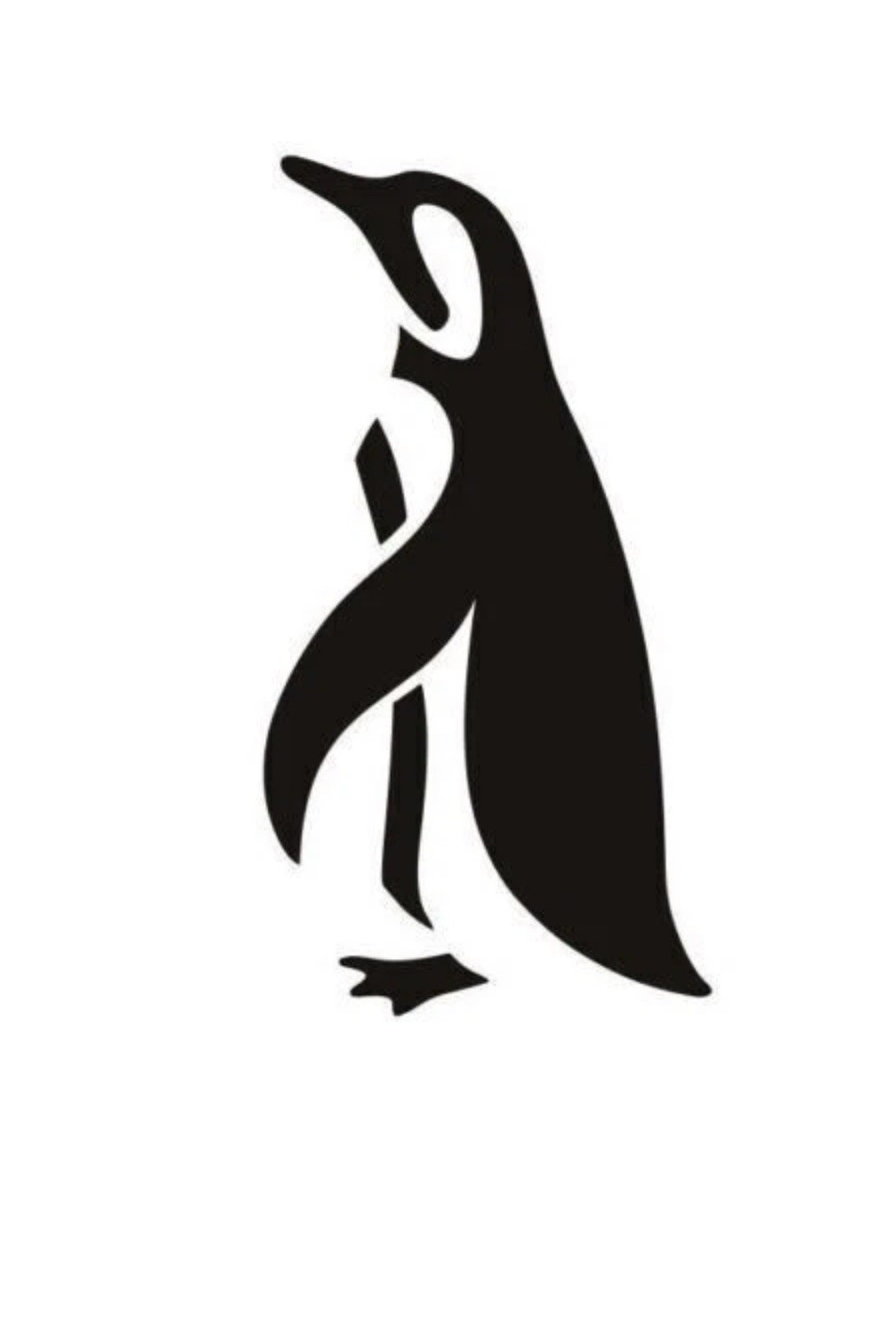 Penguin Funny Vinyl Decal Sticker you choose size and color
