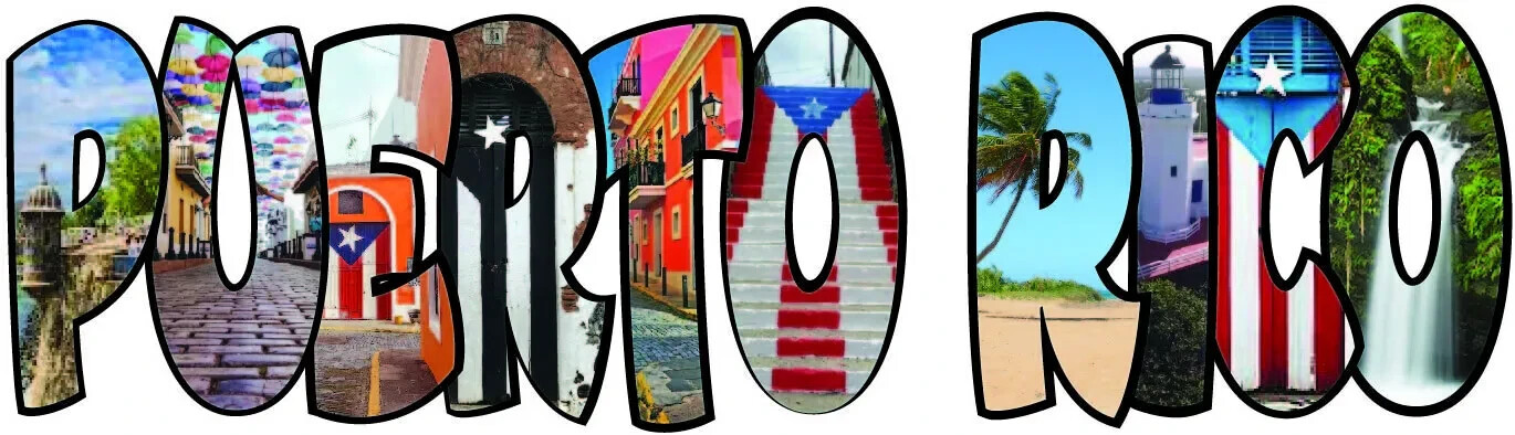 PUERTO RICO FLAG, PR STICKER-DECAL, BANDERA BORICUA,FOTOS PUERTO RICO