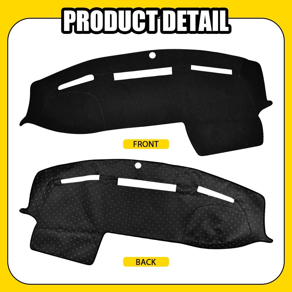 Dashboard Dashmat Dash Cover Mat For Dodge Ram 1500 2500 3500 2010 – 2018 1-5X
