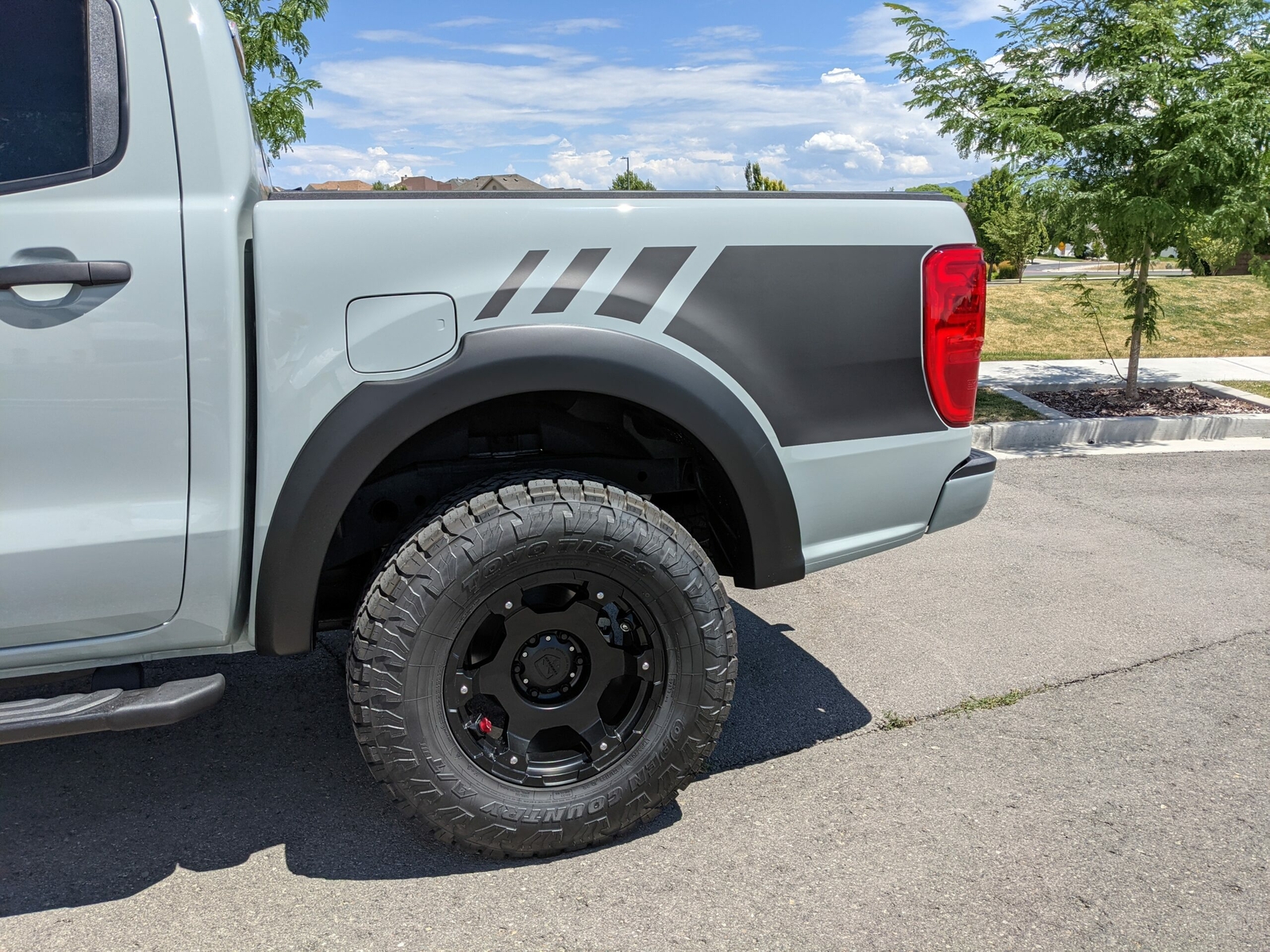 2019-2023 Ford Ranger Bed Graphics Pair Vinyl Stickers Decals 2020 Precut 2021