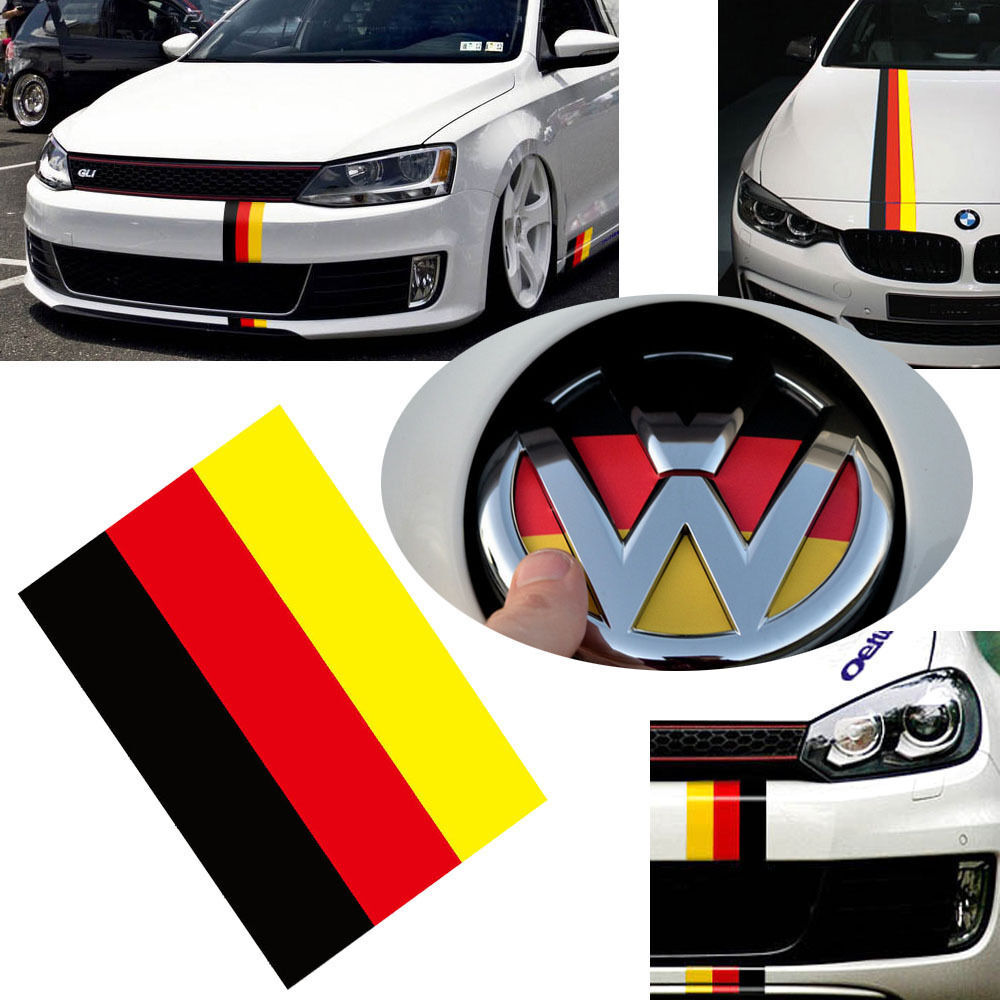 (1) 10″ Euro Color Stripe Decal Sticker For Car Exterior or Interior Decoration