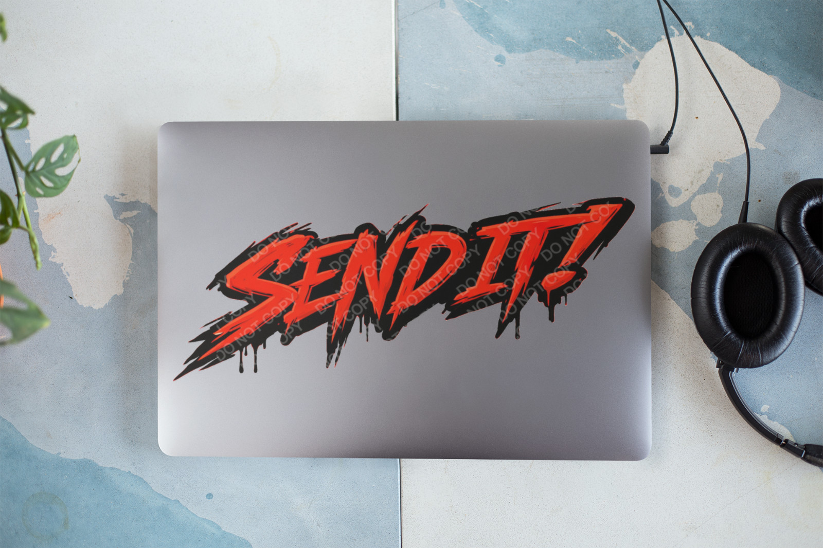 SEND IT! Motocross Decal Dirt Bike Sticker Truck Window Graphic MX Supercross