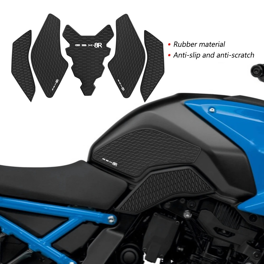 For Suzuki GSX-8R 2023 24 Fuel tank sticker Pad Anti Slip Sticker Gas Knee Grip