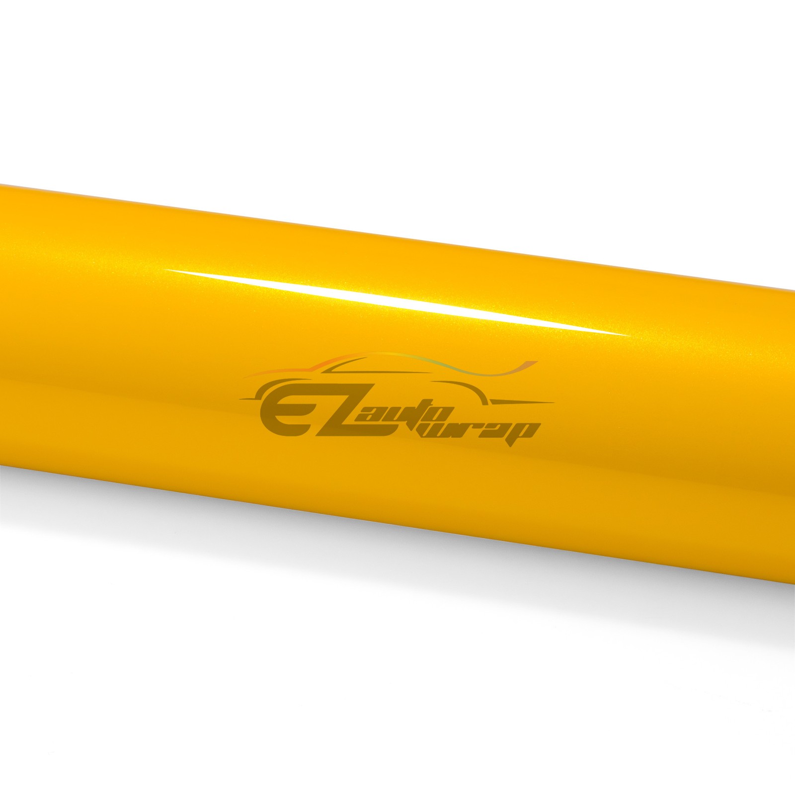 Gloss Metallic Volcanic Yellow PPF TPU Paint Protection Film Dry Wet Vinyl Wrap