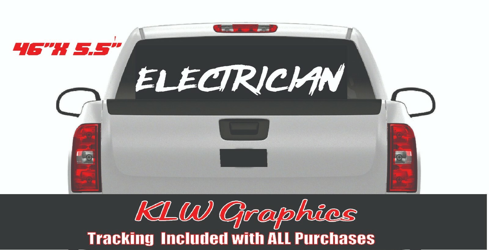 Electrician Decal Sticker Trade Construction 220 Turbo Diesel Truck Union Worker