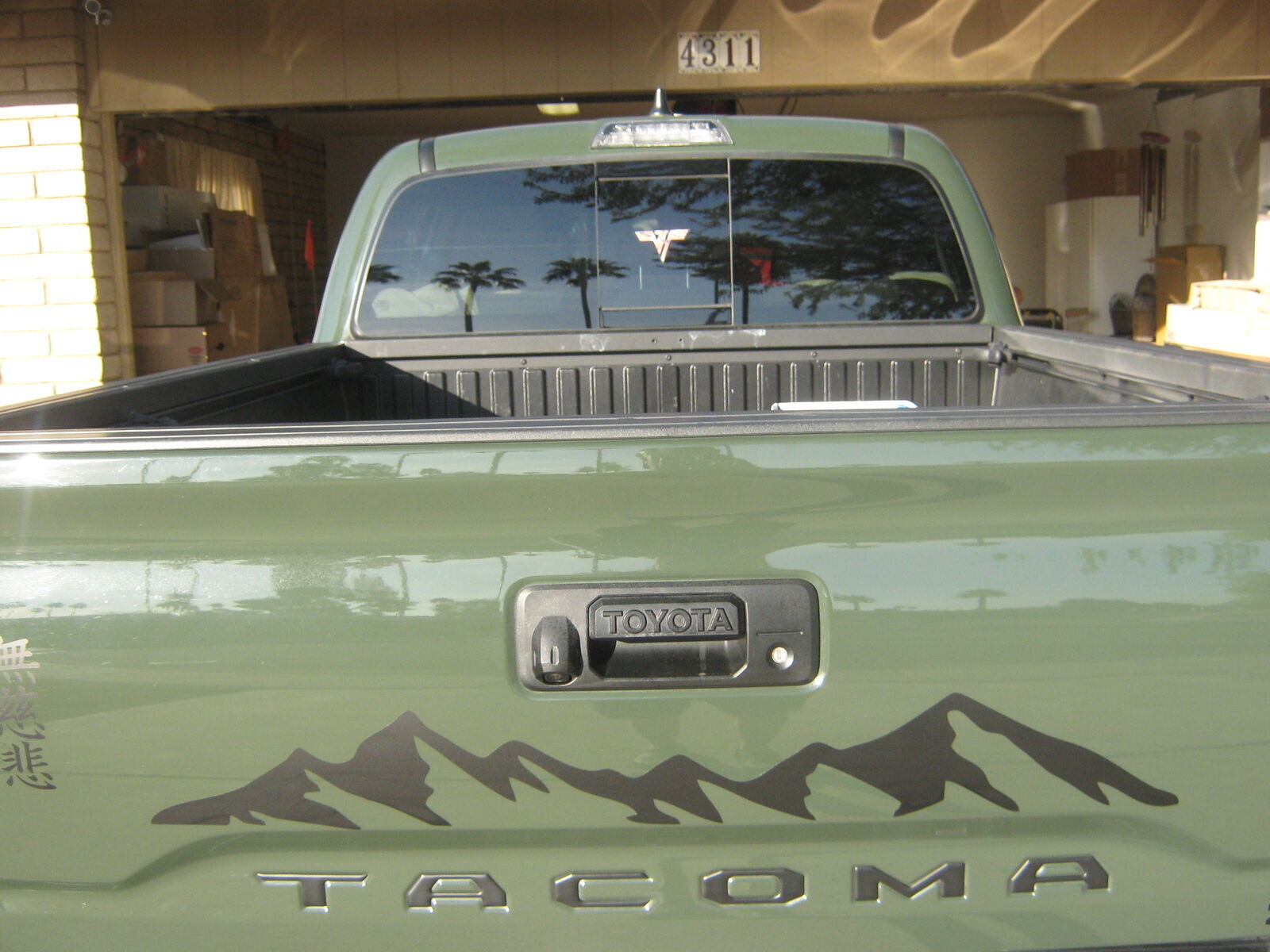 Mountains Range Theme Decal Sticker Fender for Toyota Tacoma Truck and others US