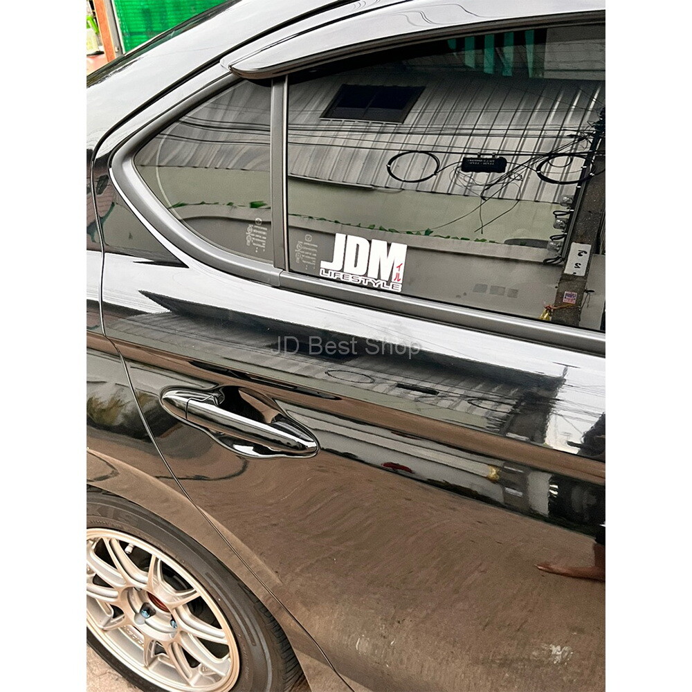 JDM LIFESTYLE Jap Car Trucks Stickers Dicut Vinyl Decal Glass Corner Sport Drift