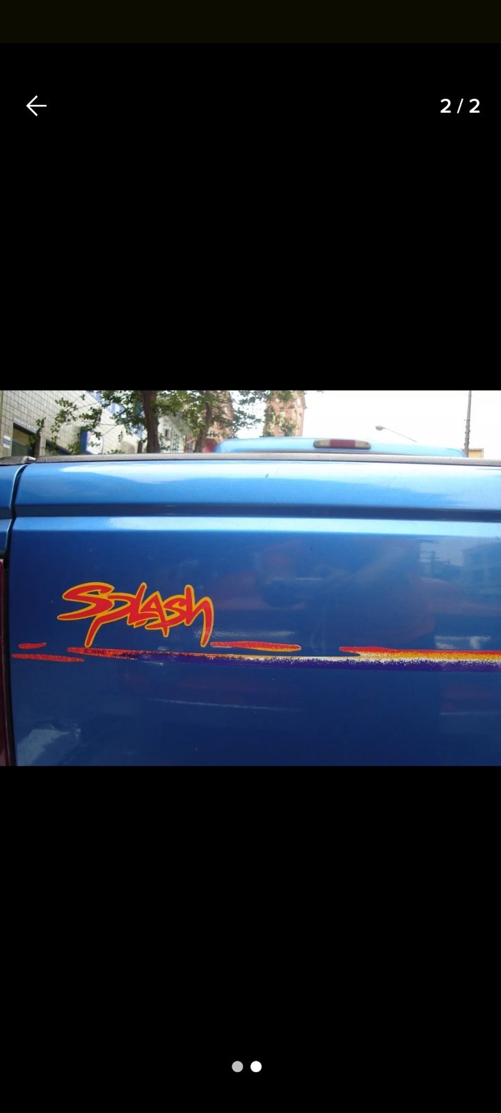 Ford Ranger Splash Decals
