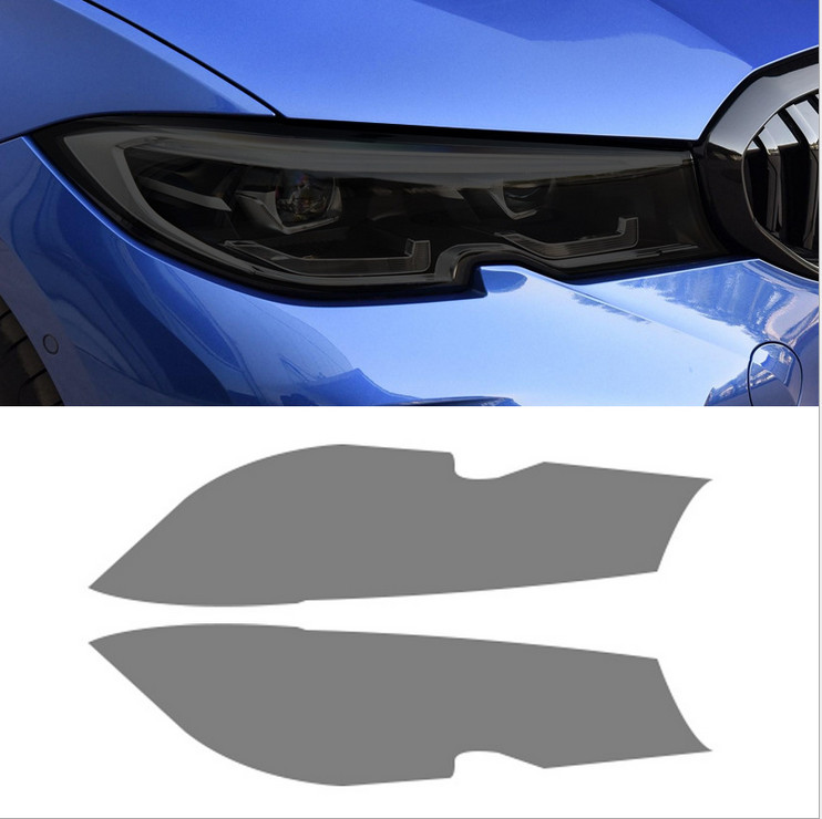Car Headlights Lamp Protective Film Invisible Sticker For BMW G20 330i 2019UP