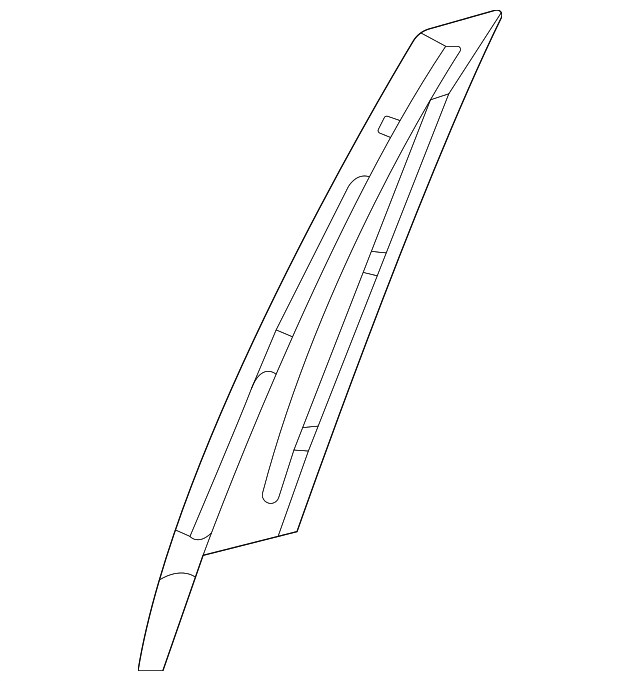 Genuine Mercedes-Benz Door Applique 294-690-01-00
