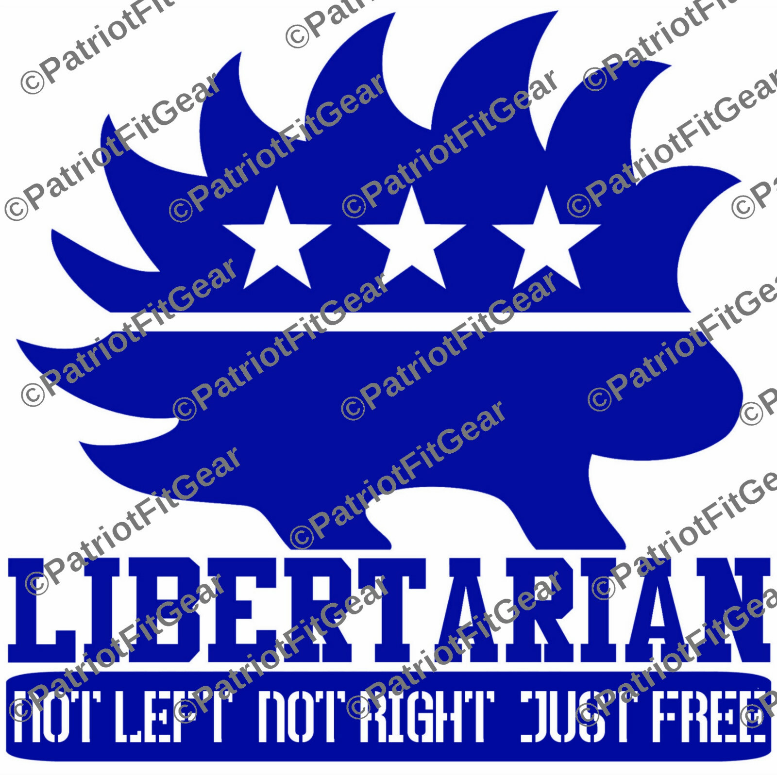 Libertarian,Not Left,Not Right,Just Free,Dont tread on anybody,USA,Vinyl Decal
