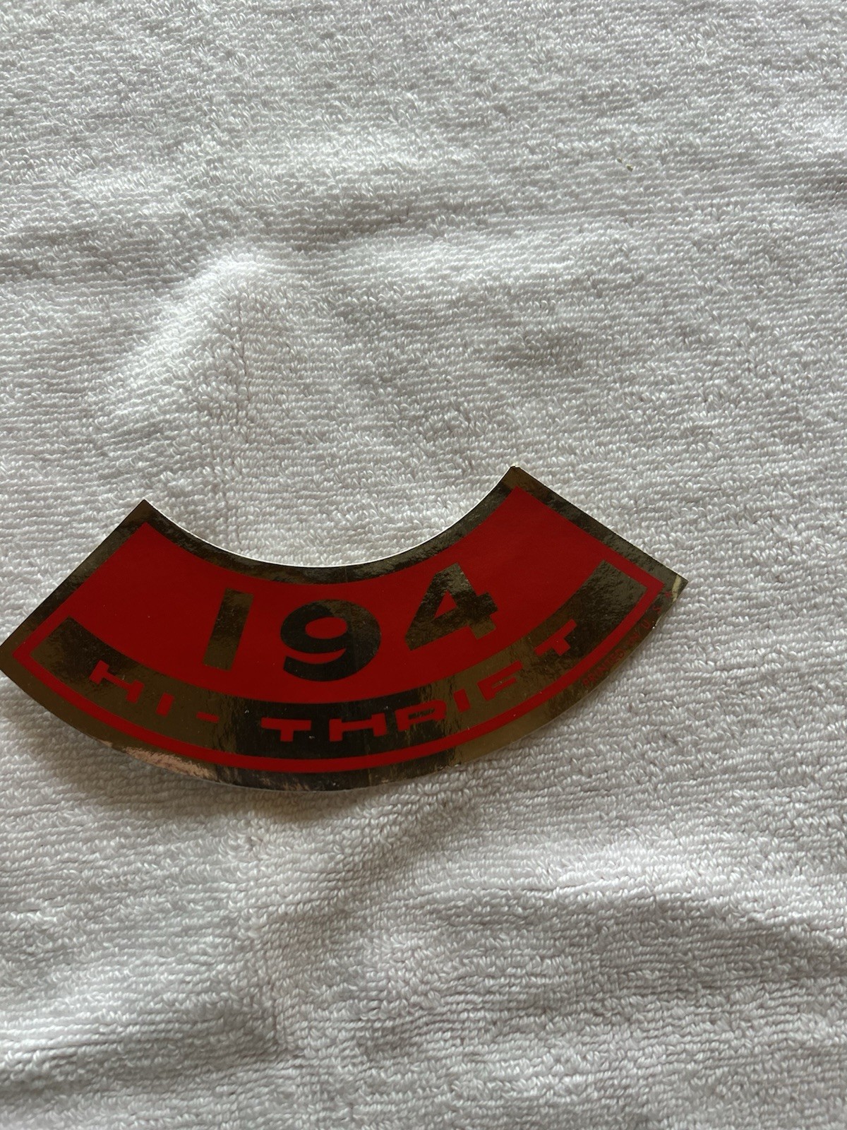 Chevrolet Chevy II 194 Hi Thrift Decal New