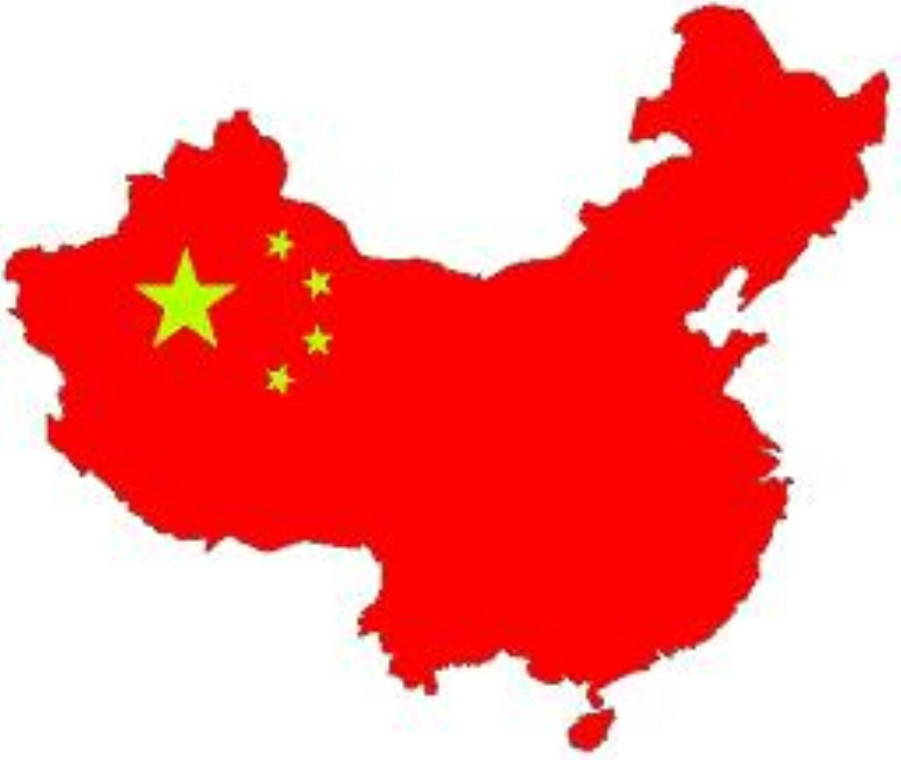 CHINA SILHOUETTE BUMPER DECAL MAP FLAG TOOL BOX STICKER LAPTOP STICKER