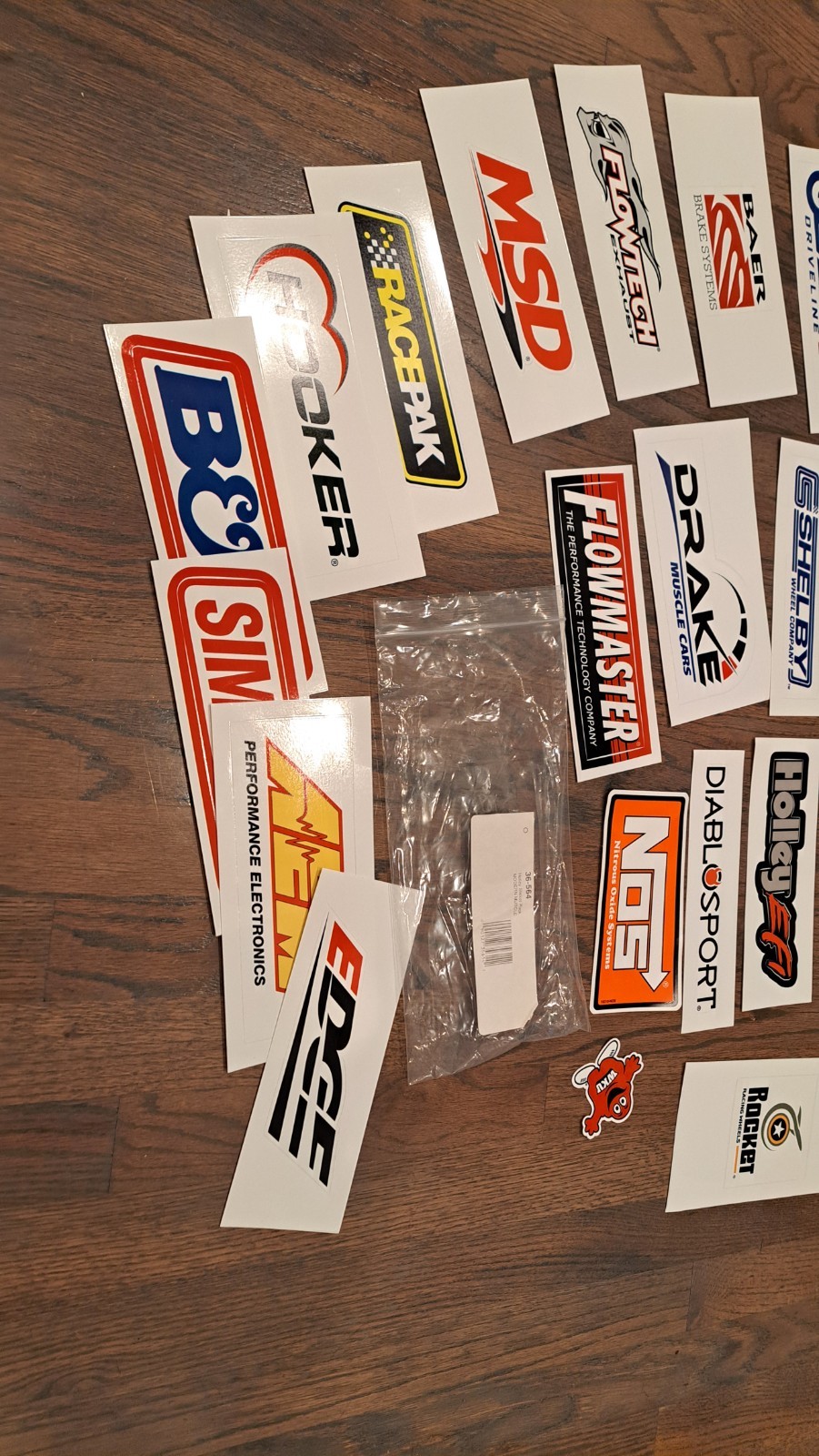 Holley Go Fast Sticker Pack 24 Vinyl Decal Packs 36-462