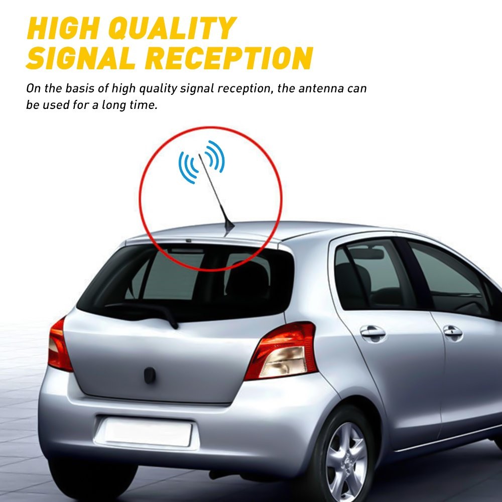 16″ Car Roof FM/AM Signal Antenna Aerial Extend Universal SUV Auto Fender E