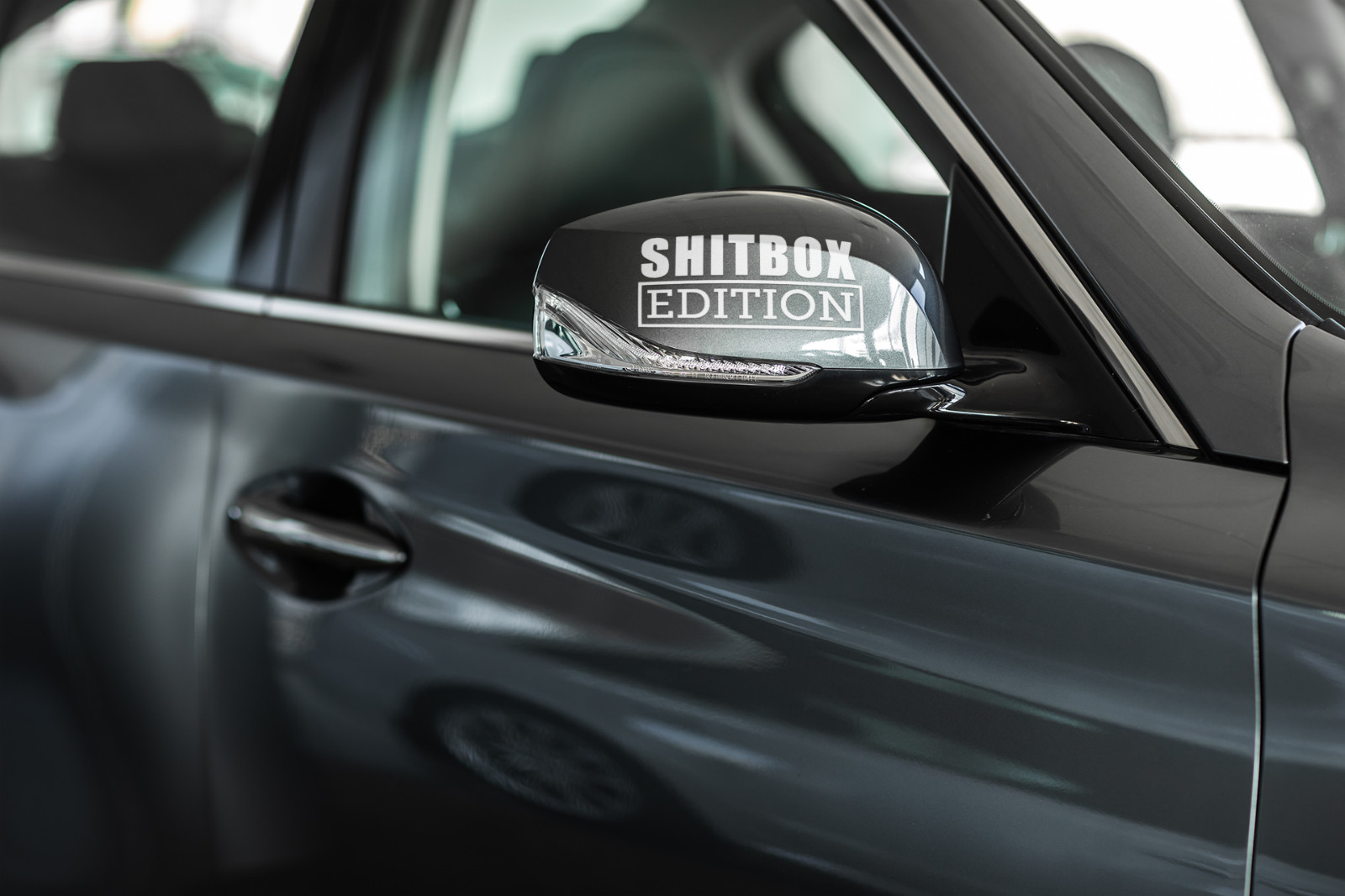 SHITBOX EDITION Car Window Vinyl Decal Laptop Large Sticker Multiple Sizes