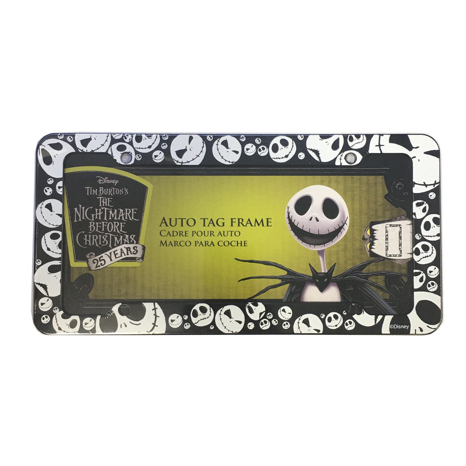 New Nightmare Before Christmas Jack Car Truck Automotive License Plate Frame