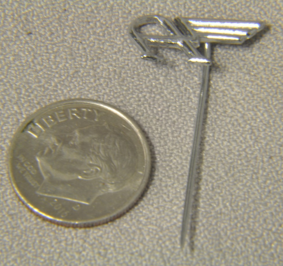 Austin Automobile stick pin lapel pin Chrome metal NEW