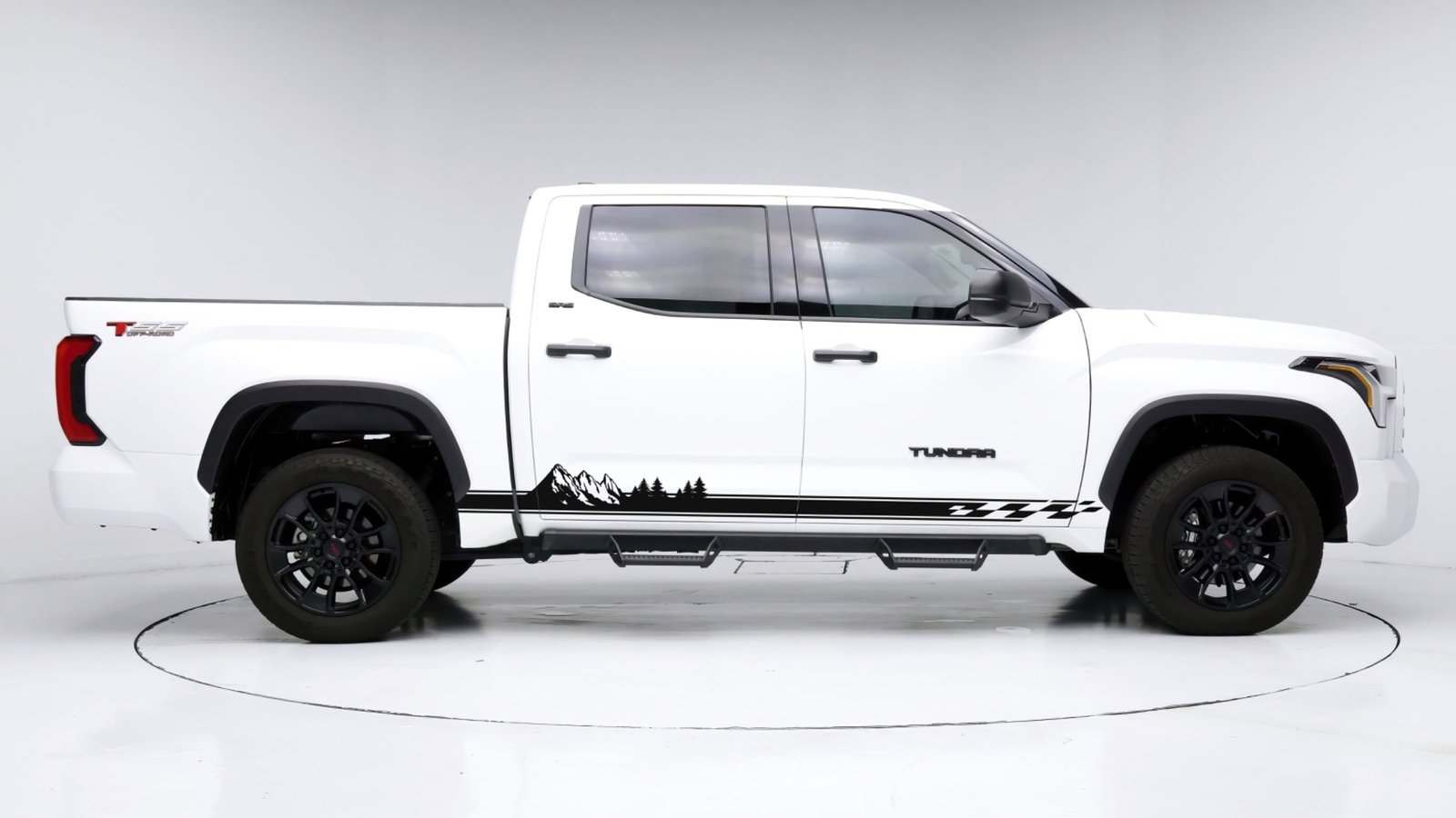 Overland Truck Decal Sticker. Mountain Forest Truck Side Stripes. Universal Fit.