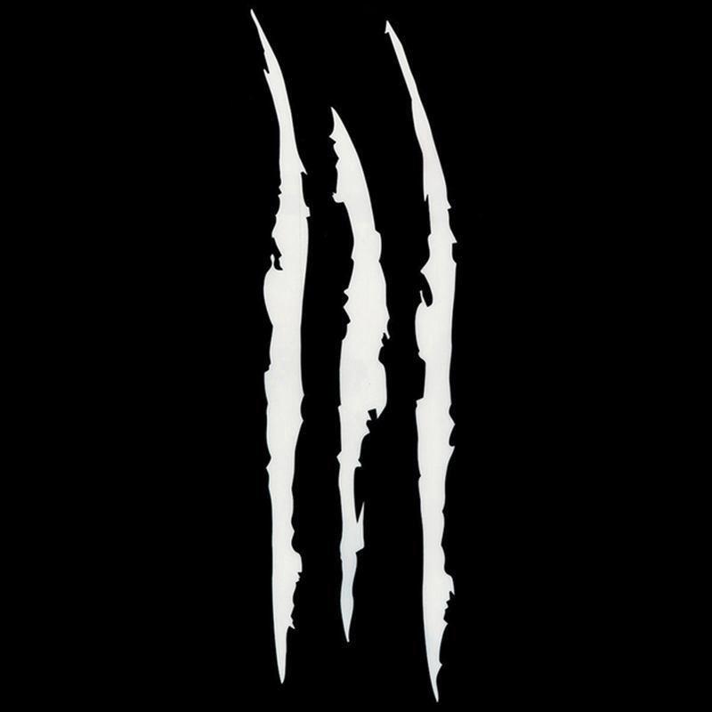 Claw Scratch Car Sticker Scar Vinyl Decal Hood Headlight Decoration Marks