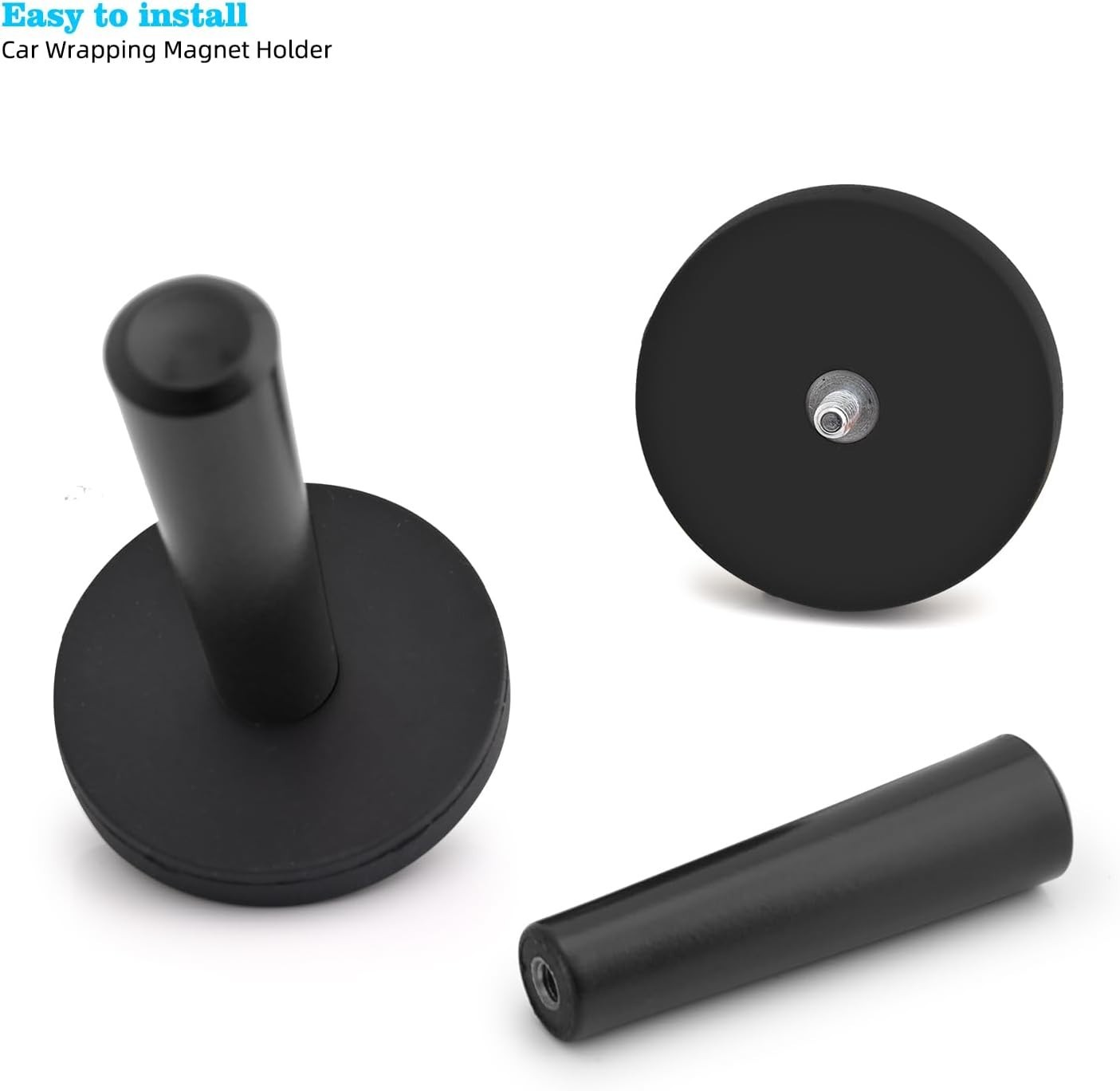 Pack of 4 Durable Vinyl Wrap Magnets for Effortless Car Wrapping & Sign Making