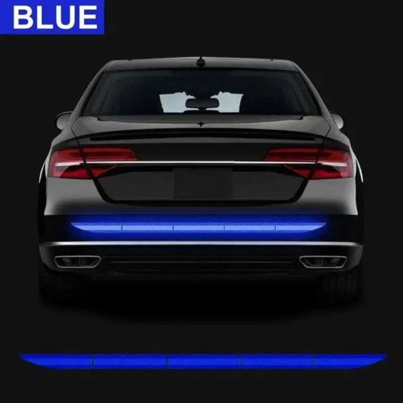 Car Auto Trunk Reflective Warning Sticker Tape Rear Bumper Safety Strip Decal Ne