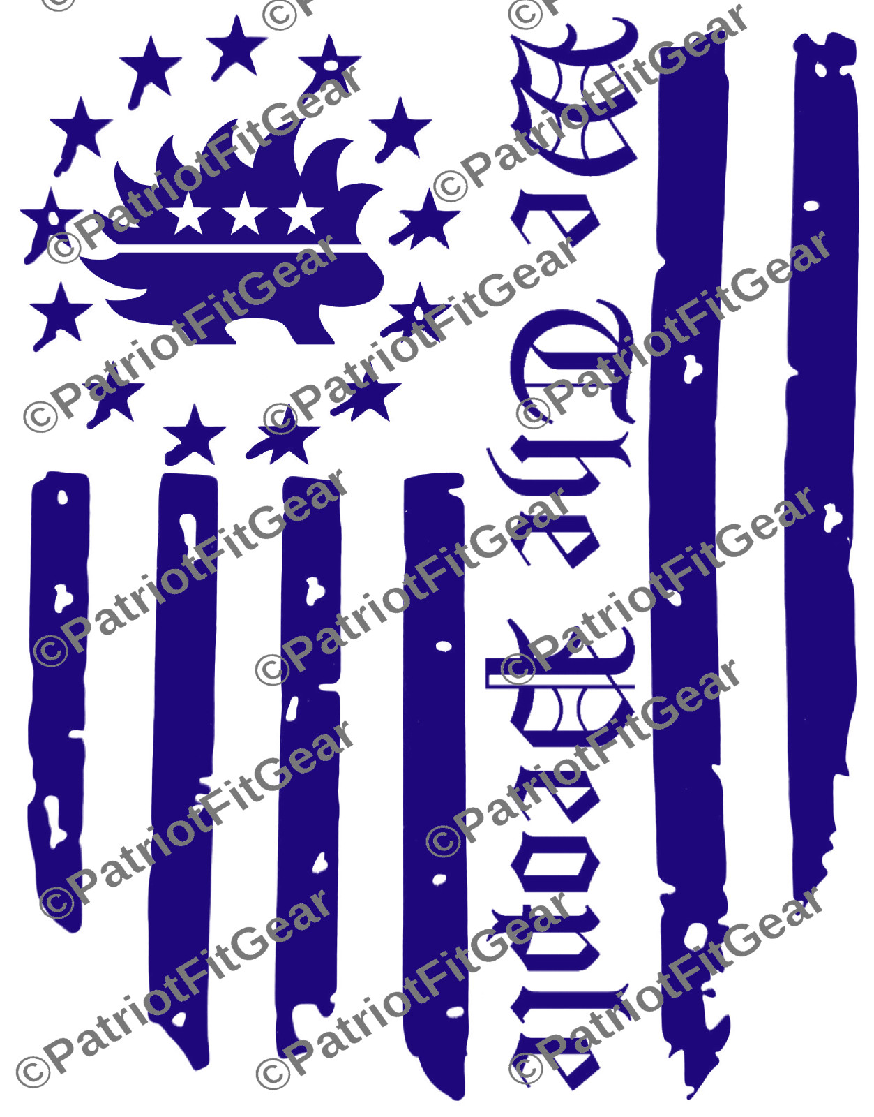 Libertarian,We The People Flag,9″x12″,Dont Tread On Anyone,America First,Decal