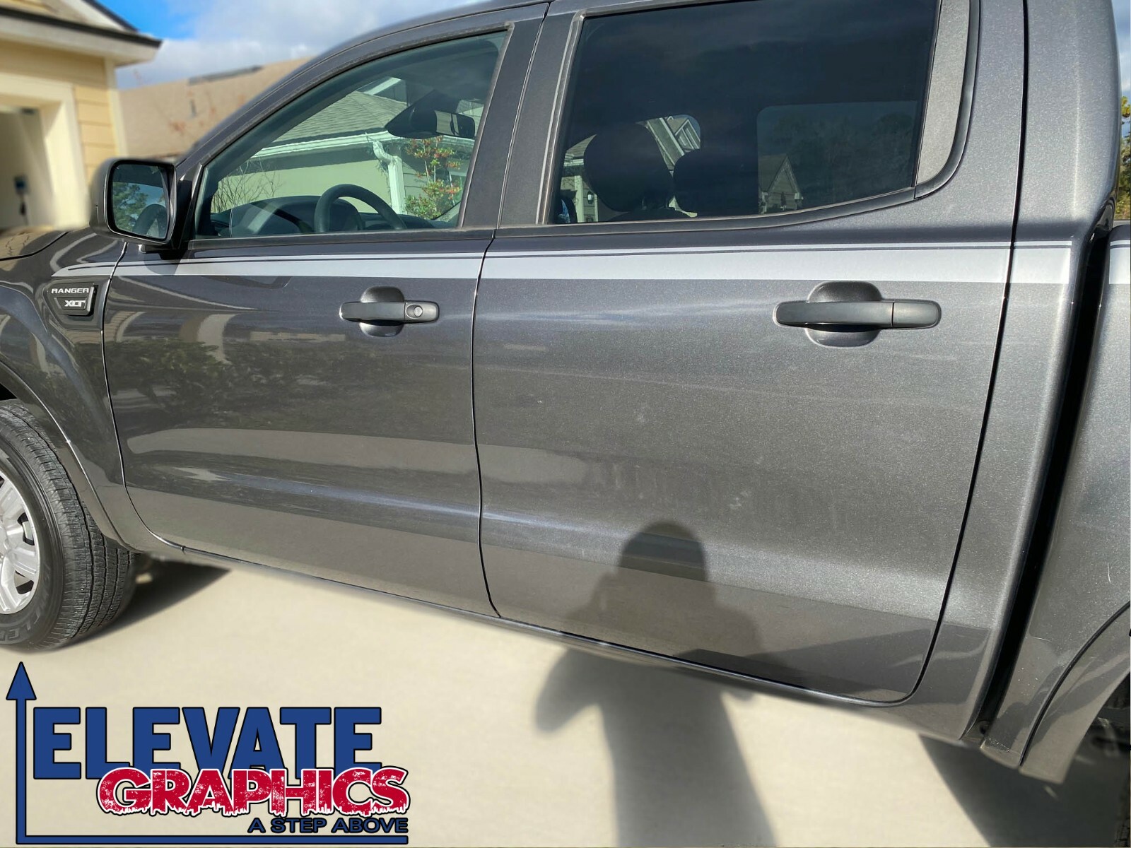 Fits Ford Ranger Decals Side Spear Vinyl Stripes 3m Graphics Stickers 2019-2025