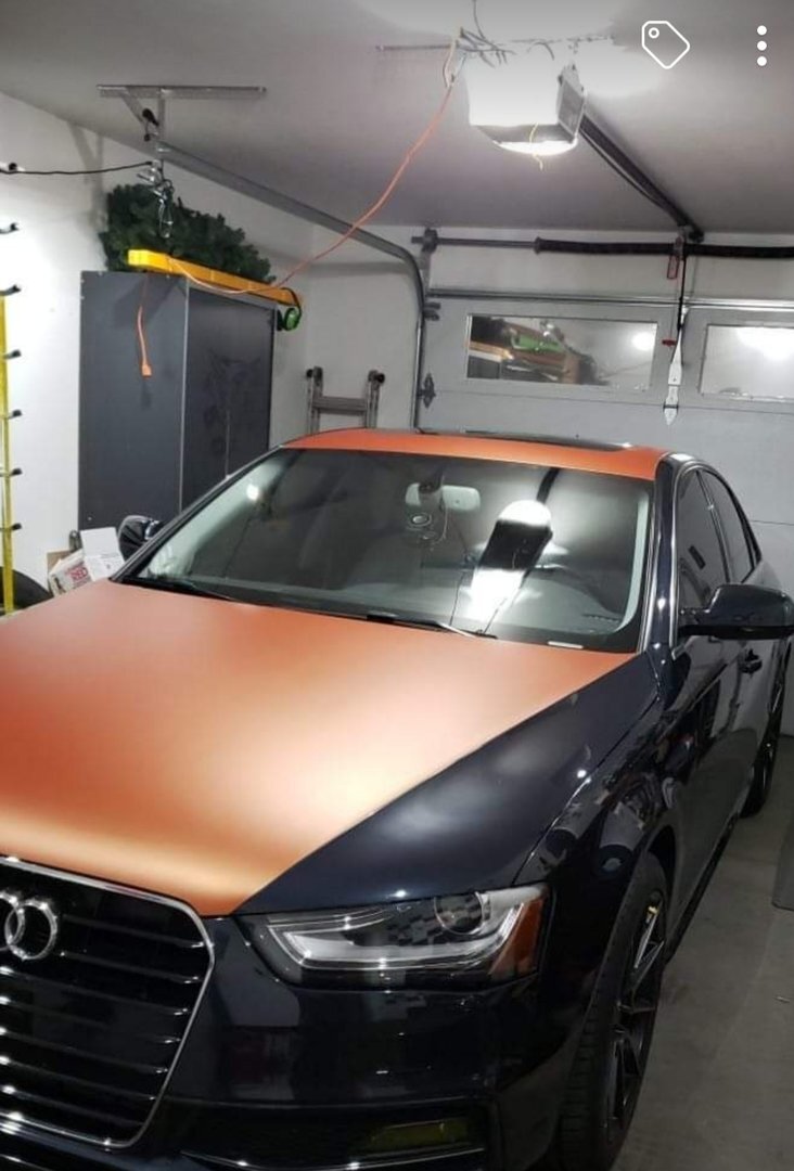 VVivid 2020 VVivid+ Matte Metallic Copper Rust (Ghost) Vinyl Car Wrap | V205