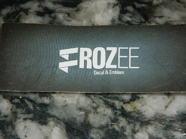 Brand NEW “ROZEE Decal & EMBLEM” Decals “4×4″ PAIR (2) For Truck or SUV 14.5″X3”