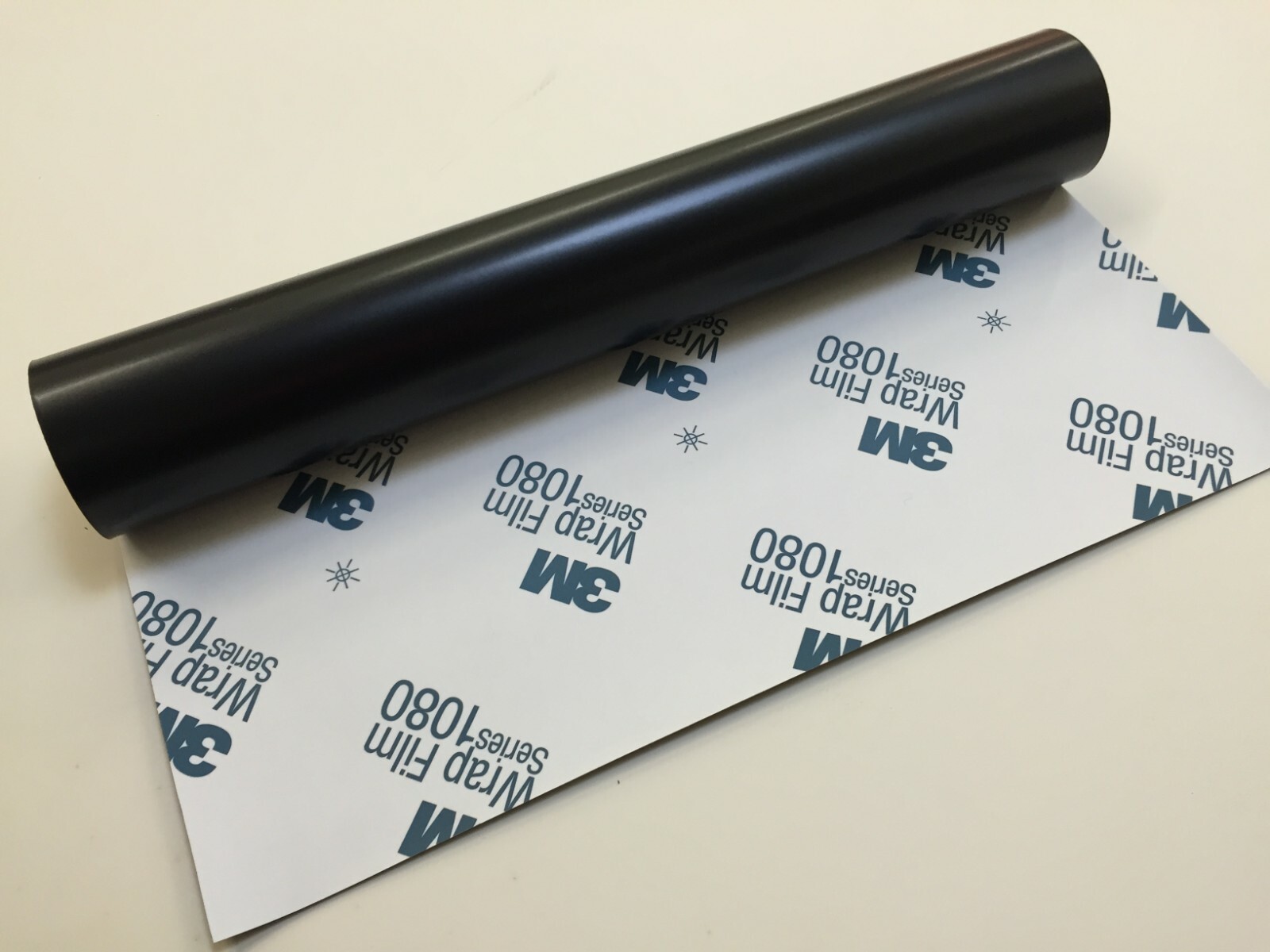 12″ x 60″ 3M 2080 Wrap Satin Black S12 Vinyl Car Wrap Sticker Decal Film Roll