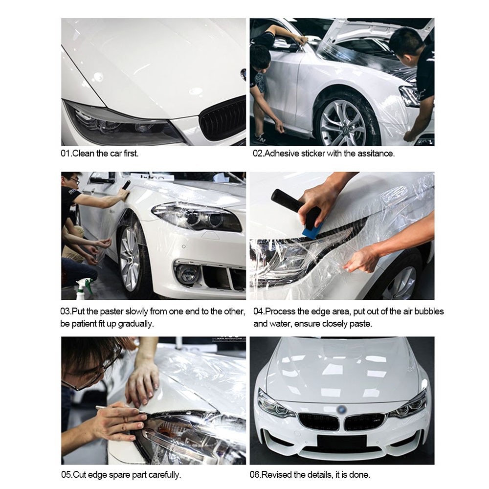 Paint Protection Film Clear Bra Paint Protection Invisible Transparent PRDX