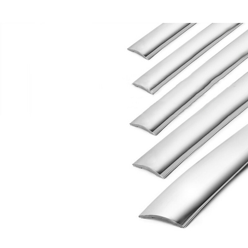 6-20mm Self Adhesive Car Chrome Strip for Bodywork or Bumper