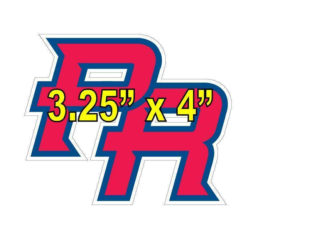 PUERTO RICO FLAG- PR STICKER-DECAL- BORICUA, LETRAS PR BORICUA, BORINQUEN.-#48