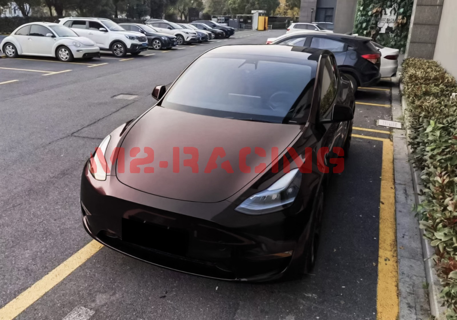 Galaxy Dust Gloss Midnight Red PPF TPU Paint Protection Film Dry Wet Vinyl Wrap