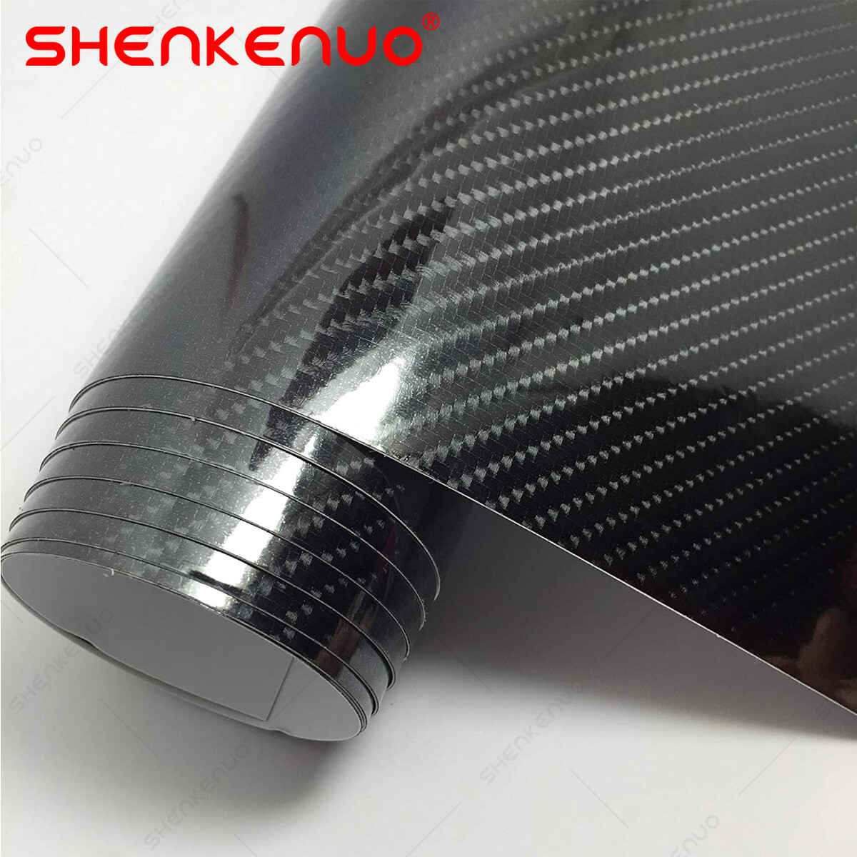 7D Carbon Fiber Vinyl Roll Exterior Car Wrap Film BF for Car Vehicle Decoration