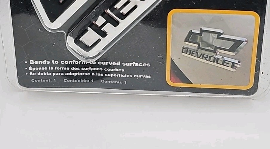 Chevy Chevrolet Car Truck Auto Aluminum Decal Emblem Bendable Official Licensed
