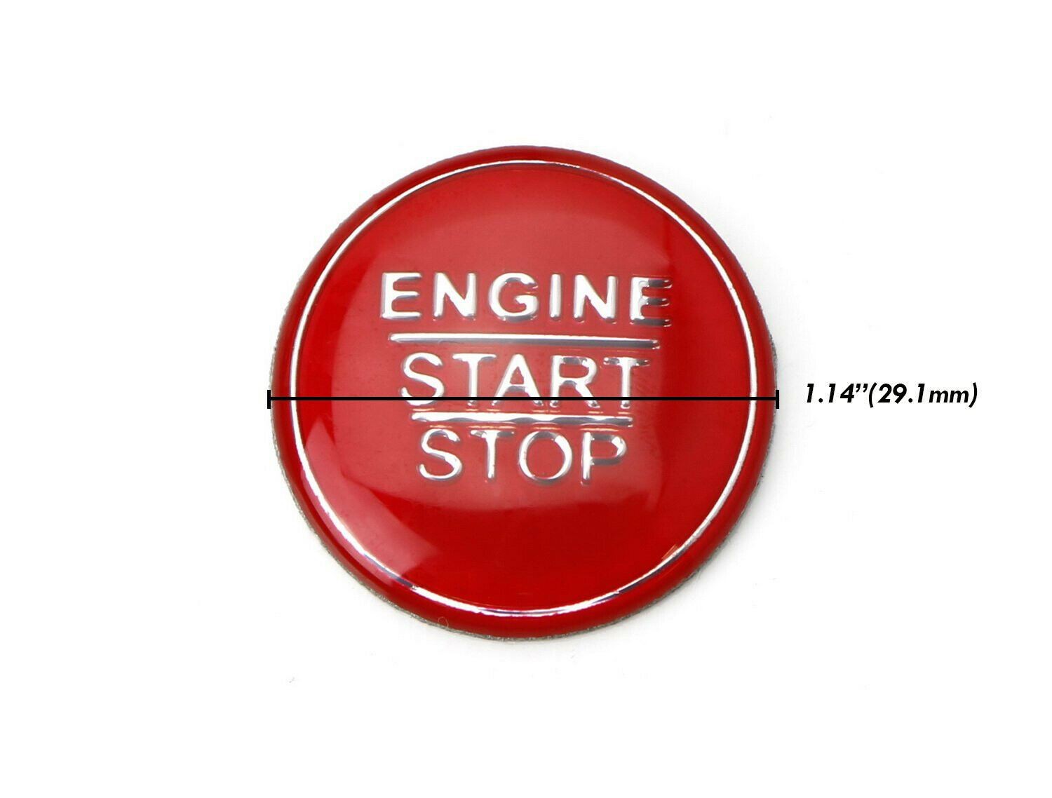For Toyota Camry Corolla Prius Engine Start/Stop Push Button Cover Trim Sticker