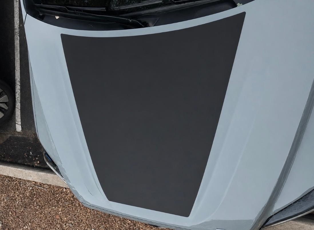 Matte Black Anti Glare Hood Decal for 2022-2026 Toyota Tundra Premium Cast Vinyl