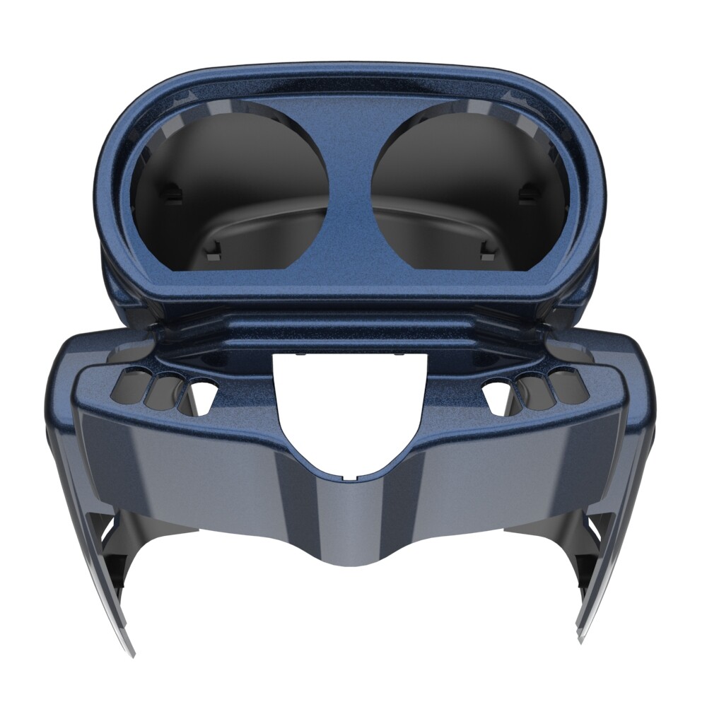 Advanblack Midnight Blue Inner Fairing Fits Harley Road Glide 2015up