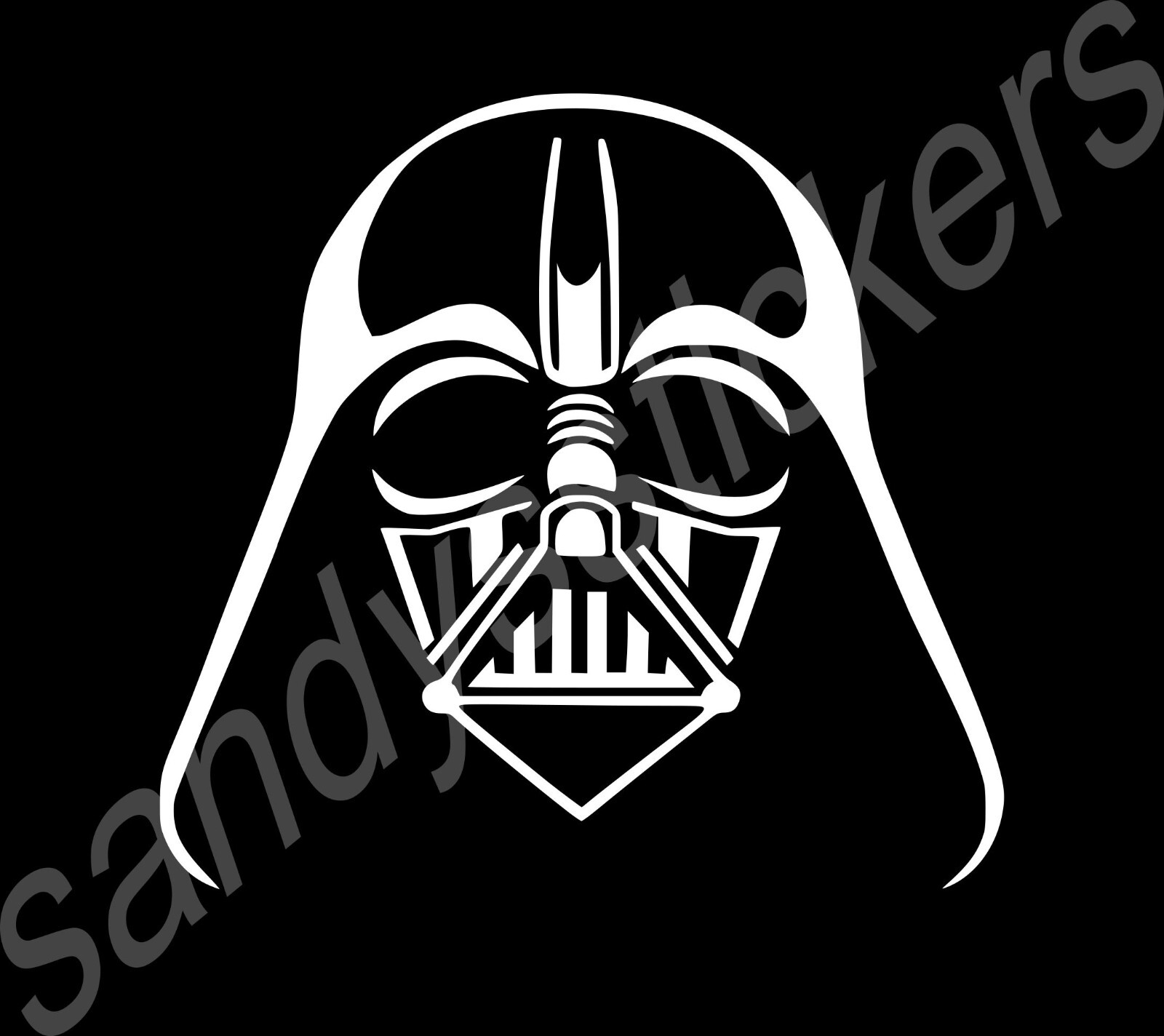 2x Darth Vader Star Wars – Vinyl Decal Sticker – Car Truck – 5″ Tall Many Colors