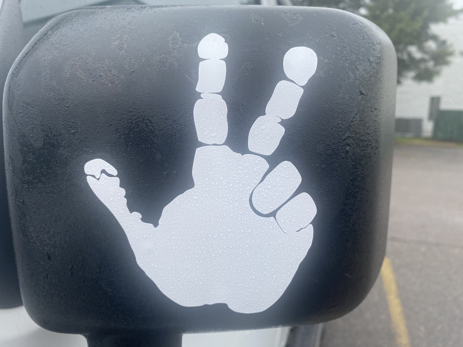 Jeep Wave vinyl Decal 4.5×5″
