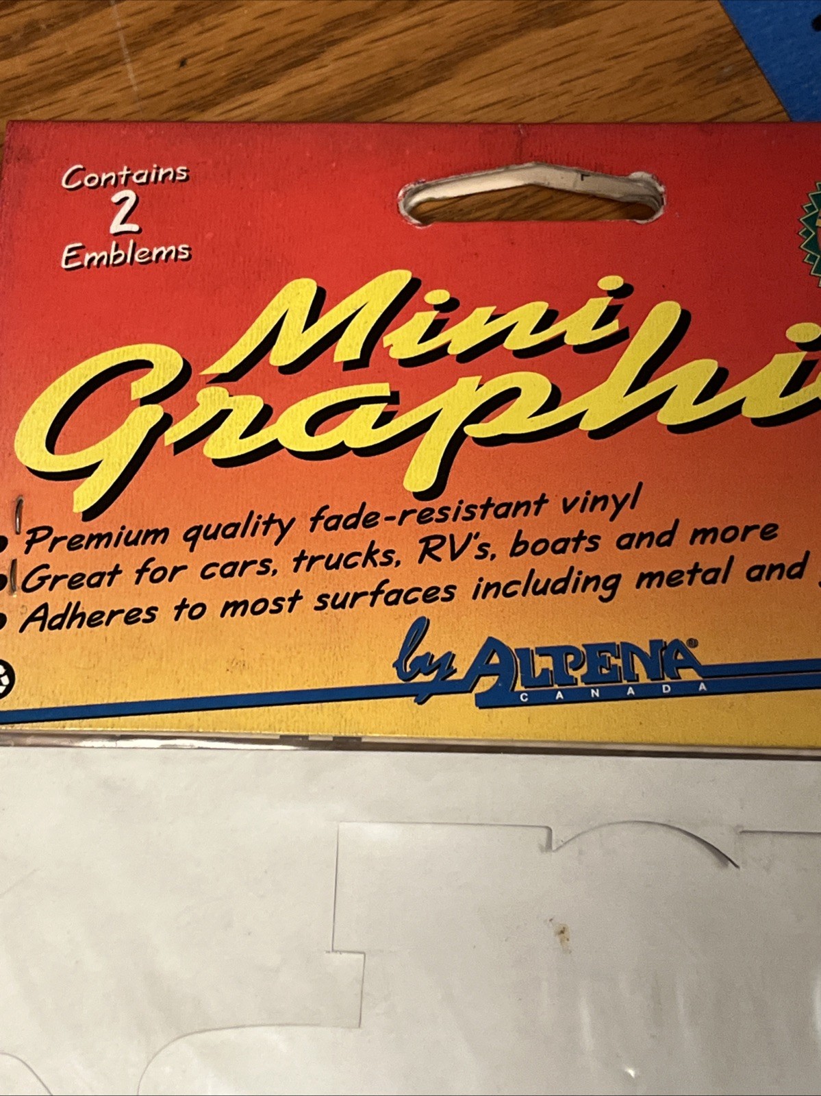 Alpena Mini Graphics Fade-Resistant Vinyl Custom Car Truck SUV Body Decal Strip