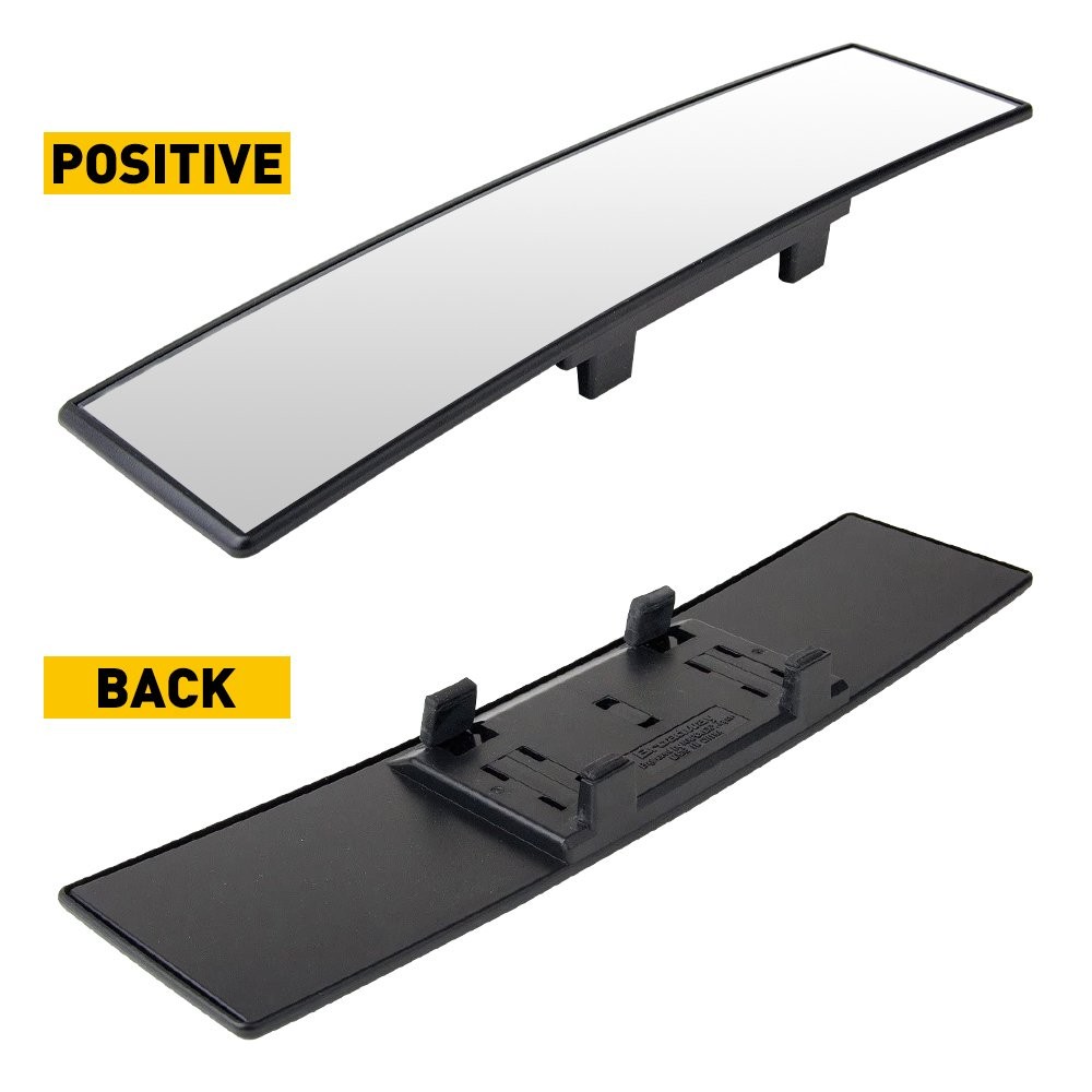 1/2Set Car Universal View Rear 300MM Wide Angle Clear Convex Rearview Mirror Cli