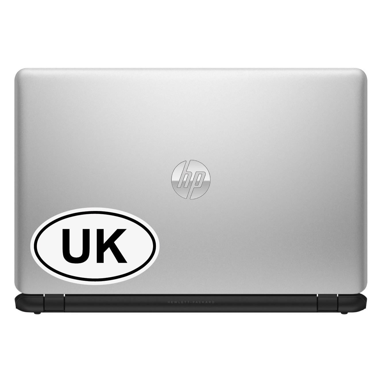 UK – UNITED KINGDOM COUNTRY CODE OVAL WINDOW/BUMPER STICKER