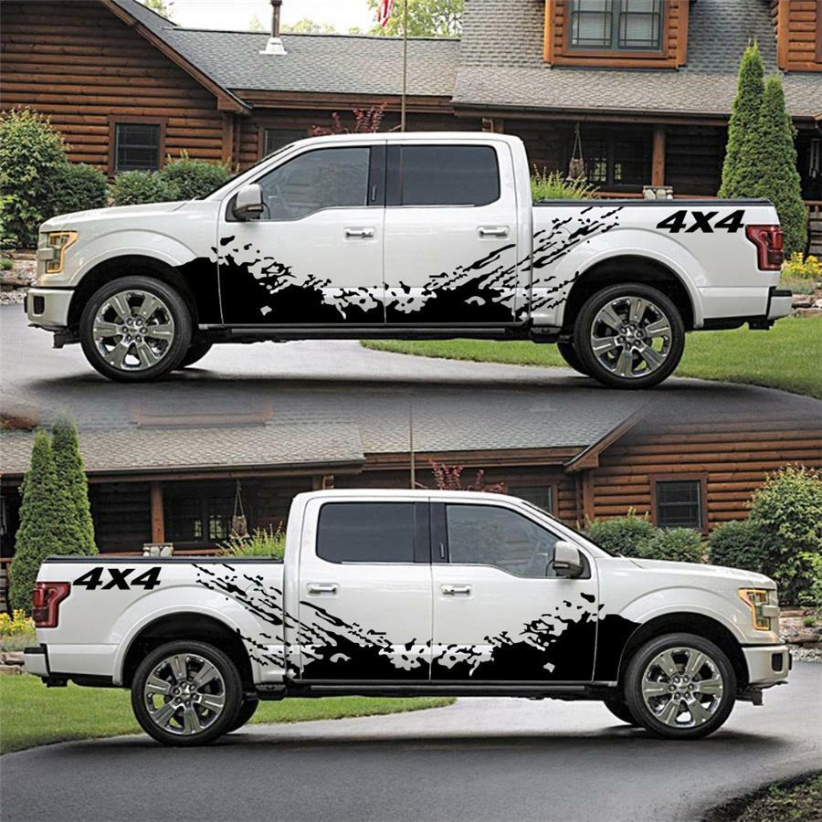 Body Racing Accessories Mud Splash Auto Graphic Decal Vinyl Car Truck Universal