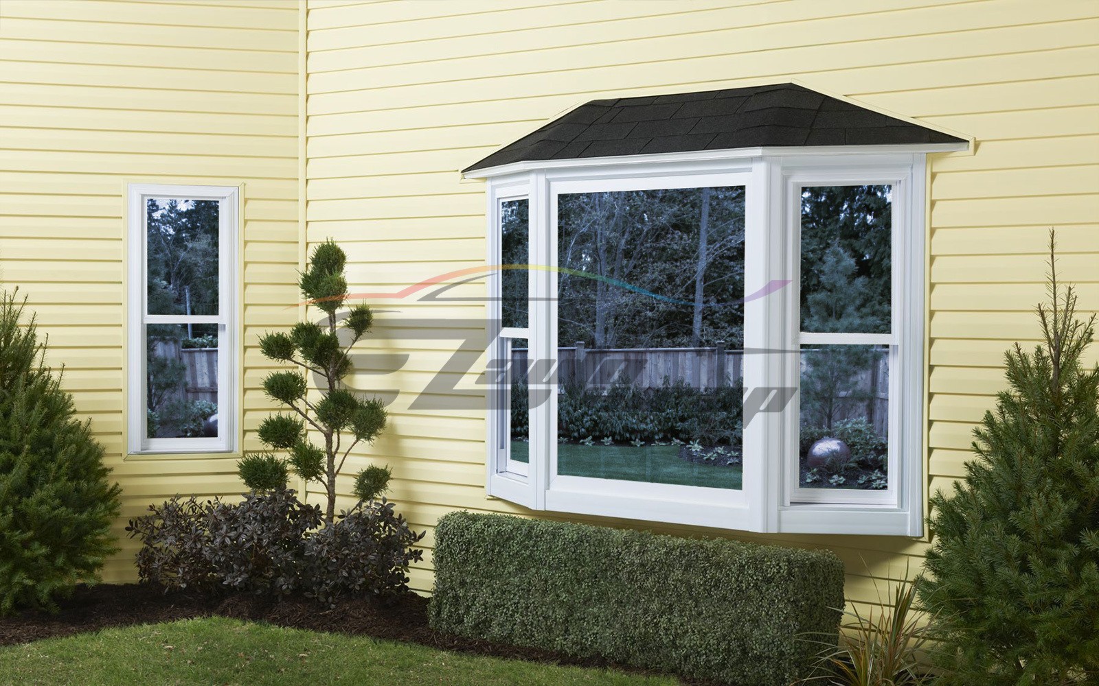 Dark Blue Chrome Window Tint One Way Mirror Film UV Heat Reflective Home Office