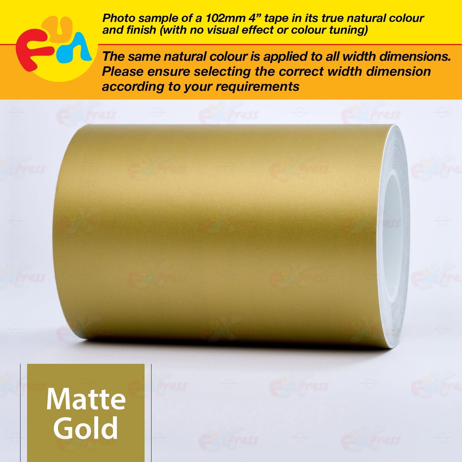 MATTE GOLD 8″ 203mm PIN STRIPE Car Model Streamline TAPE Decal Vinyl Sticker