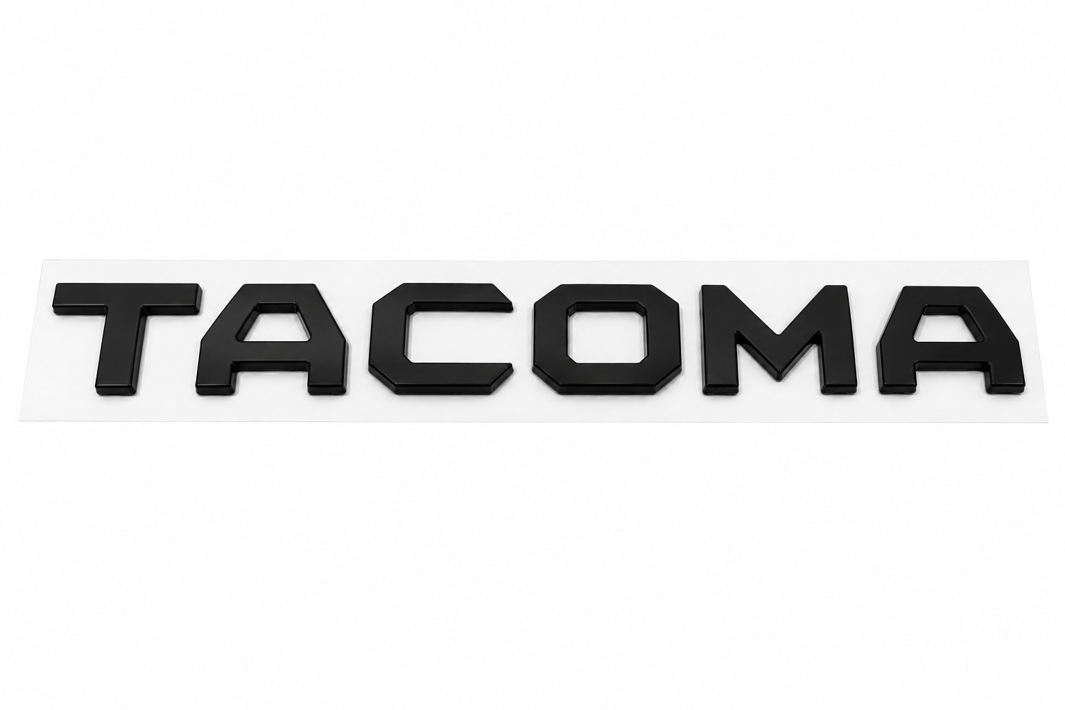 Tailgate Letter Inserts for 2024-2026 Toyota Tacoma 3D ABS Emblem Overlay Decals