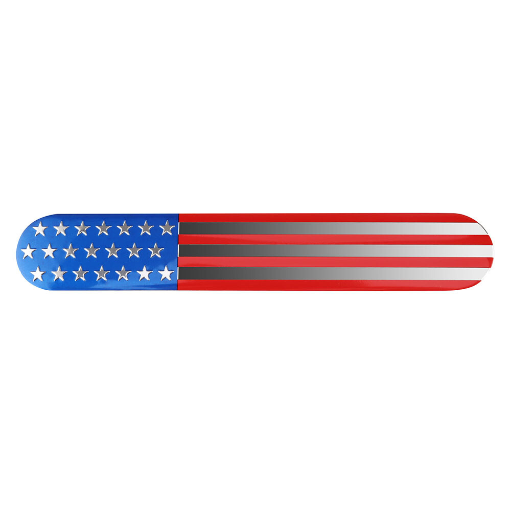 6″ x 1″ 3D American Flag Emblem Metal Sticker Badge Decal Decor Cars Trucks